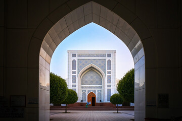 Entrance to the Minor Mosque in Tashkent