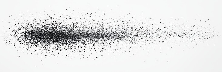 Grunge background with a gritty overlay. Noise texture composed of grains, tiny speckles, and flecks. Modern illustration with a distressed, splattered paper look.