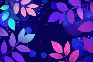 Ethereal glowing leaves with aurora-like colors, suspended in space with stars and distant planets in the background, cosmic fantasy. , closes up