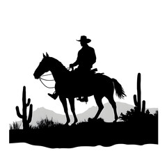 western silhouette