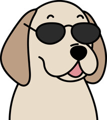 선글라스 강아지