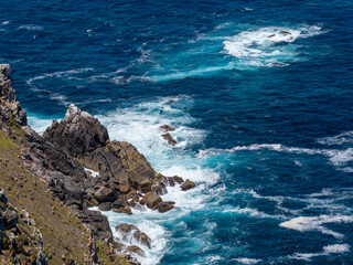 Falaises en bord de mer