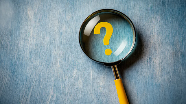 Curious about mystery-solving tools? Discover insights with this magnifying glass image, depicting investigative concepts and detailed exploration.