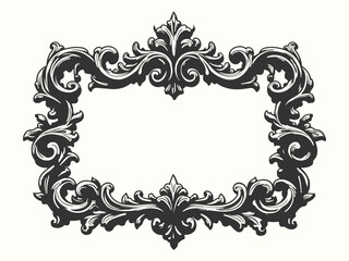 Blank frame border Art & Illustration