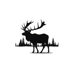 elk silhouette