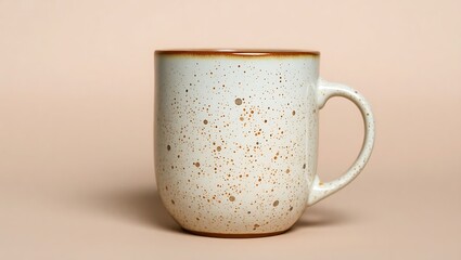 "Rustic Speckled Mug Design | High-Quality Prompt Resource"