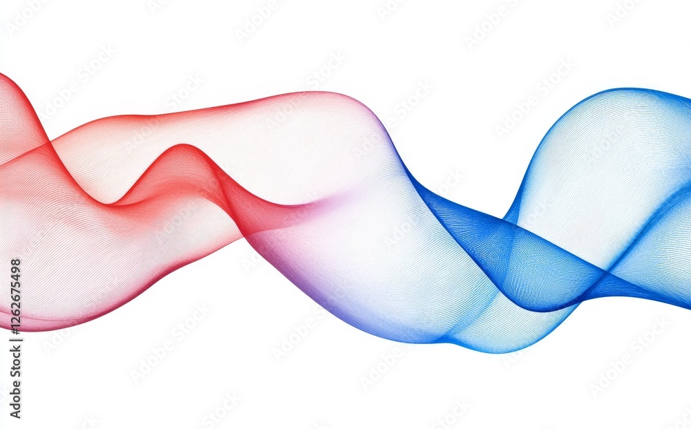 Poster futuristic-themed abstract background enhanced with blue speed lines representing the light of the r