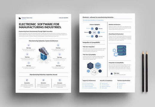 Electronic Data Sheet Software for Manufacturing Industries