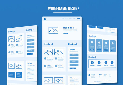Wireframe Templates for Websites