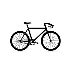 Fototapeta premium bicycle silhouette