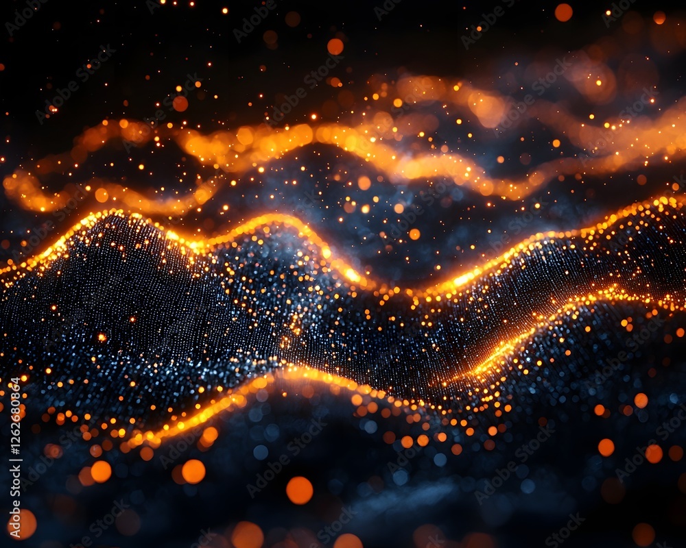 Poster surreal glowing pathways connecting global virtual classrooms in a web of knowledge