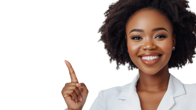 Medical professional advising patients clinic image bright background close-up health awareness