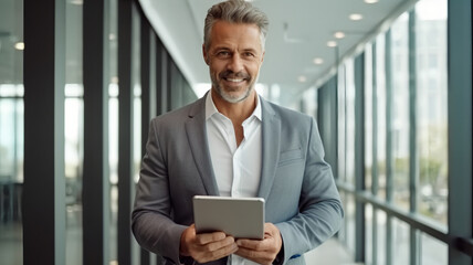 Fototapeta premium portrait of a handsome businessman