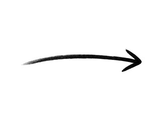 arrow marker isolated png scribble hand draw	
