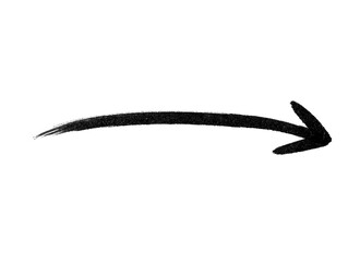 arrow marker isolated png scribble hand draw	