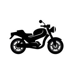 Fototapeta premium motorcycle silhouette
