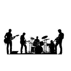 band silhouette
