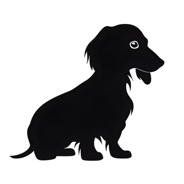 recommend clip art: a dachshund silhouette