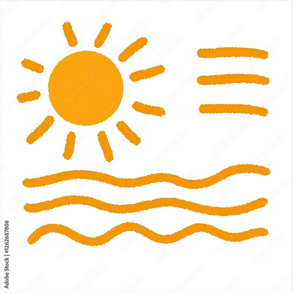 Aufkleber png format image of an easy-to-use design with sunlight overlaying a sunlight beam