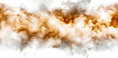 Isolated PNG fog texture on a transparent background. Steam special effect. Realistic fire smoke or mist