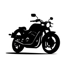 Fototapeta premium motorcycle silhouette