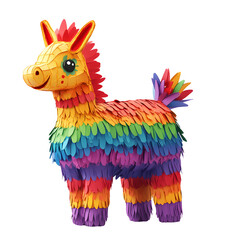 Cinco De Mayo Pi&ntilde;ata on a transparent background.