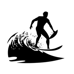 surf silhouette