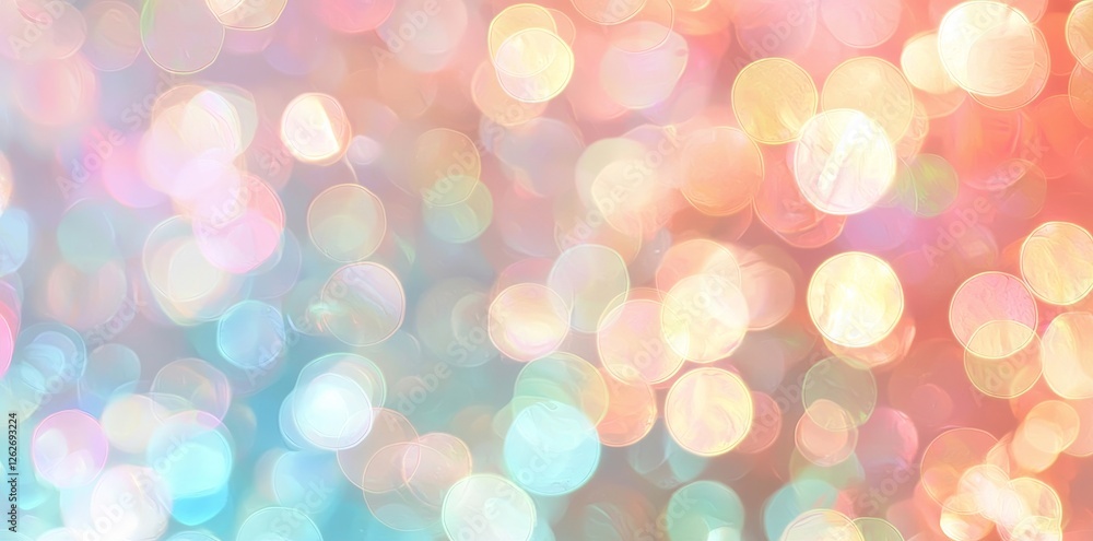 Aufkleber the rainbow light prism effect on a transparent blue background features a hologram reflection with 