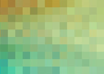 Golden Yellow and Soft Green Gradient: Abstract Pixelated Background with Warm Earthy Tones for Digital Art, Web Design, and Modern Aesthetic. EPS 10. Vector illustration