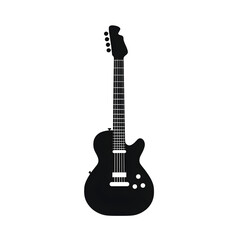 Naklejka premium guitar silhouette