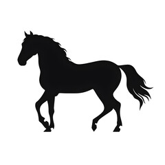 Obraz premium horse clip art silhouette