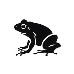 a frog silhouette