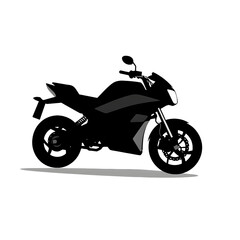 motorcycle silhouette