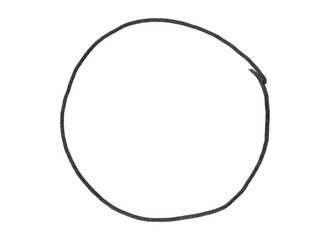 marker circle isolated oval target mark scribble png hand draw