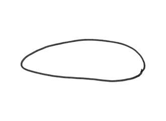 marker circle isolated oval target mark scribble png hand draw