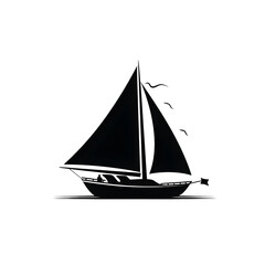 sail boat silhouette