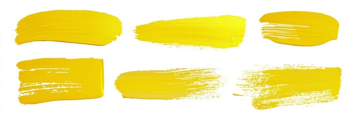Lines drawn with a yellow marker. Scribbles made with a highlighter. Paint pen hand-drawn strokes. A modern illustration showcasing grunge-style freehand watercolor, ink, and pencil marks.