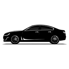 Naklejka premium car silhouette
