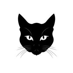 cat head silhouette