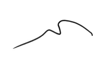 marker lines isolated brush stroke mark hand draw	
scribble