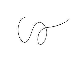 marker lines isolated brush stroke mark hand draw	
scribble