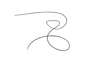 marker lines isolated brush stroke mark hand draw	
scribble