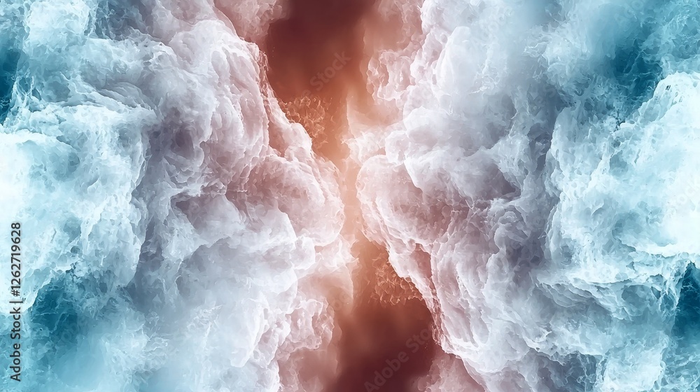 Poster vignette with a textured, transparent background adorned with dust scratches