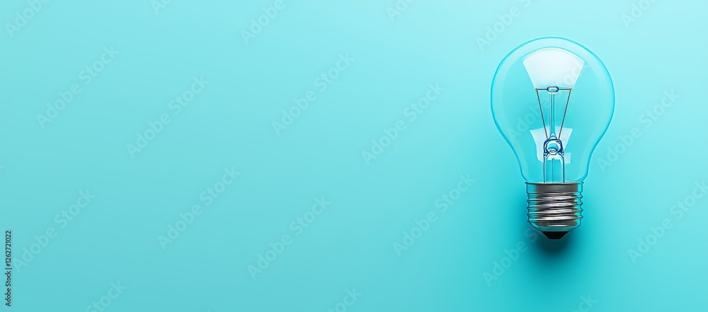 Aufkleber a light bulb with a sophisticated digital network inside, displayed against a dark tech background. 