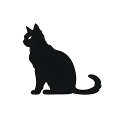 black cat silhouette