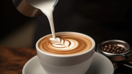 Barista Crafting the Perfect Coffee