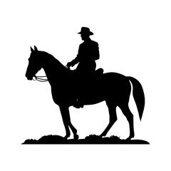 horseback silhouette