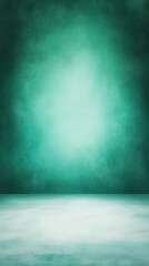 Calm turquoise backdrop with soft lighting effects