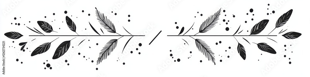 Poster curved arrows crafted for graphic design purposes. doodle-style pointer icons. sketchy pencil lines 