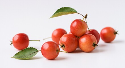 cherry tomatoes on a branch